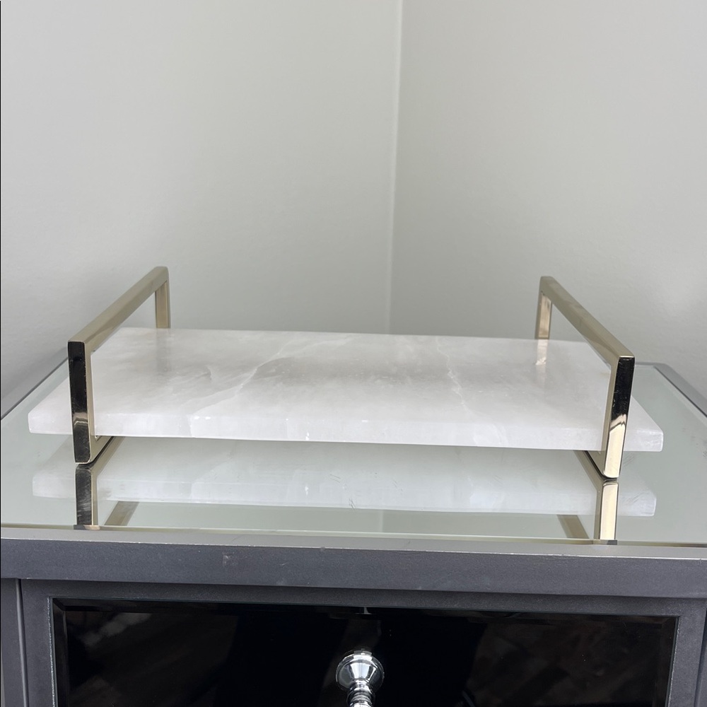 Homegoods Elegant White Marble Tray-Memorial Day Sale!